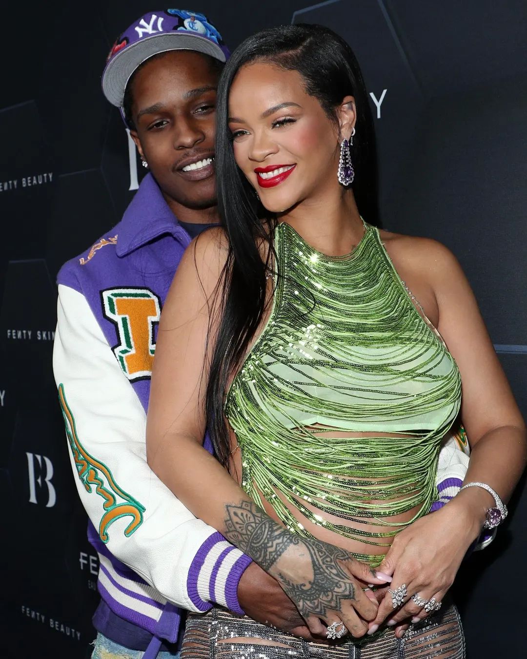 Rihanna Made Her First Public Appearance With Husband A$Ap ! 